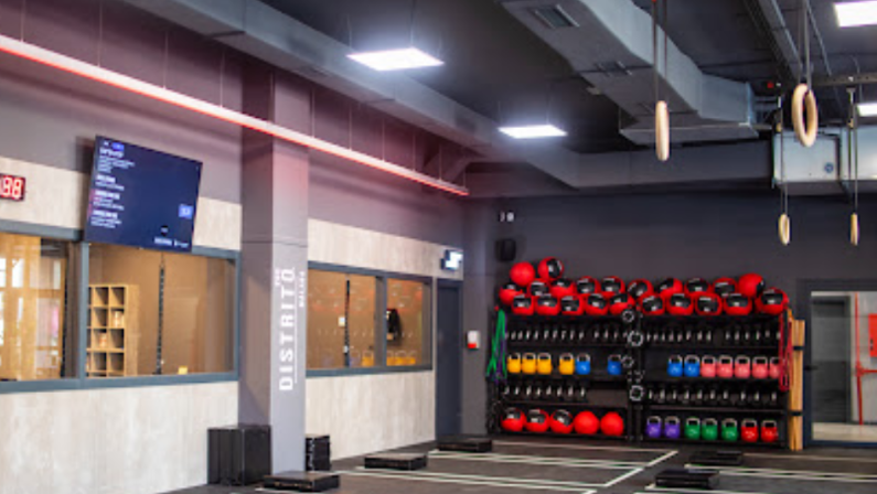 Foto del interior del gimnasio Distrito 290 Málaga Larios
