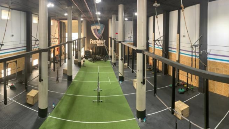 Foto del interior del gimnasio FreeMove CrossFit