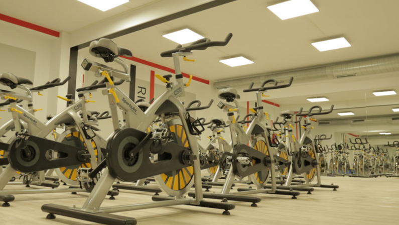 Foto del interior del gimnasio GanteSport