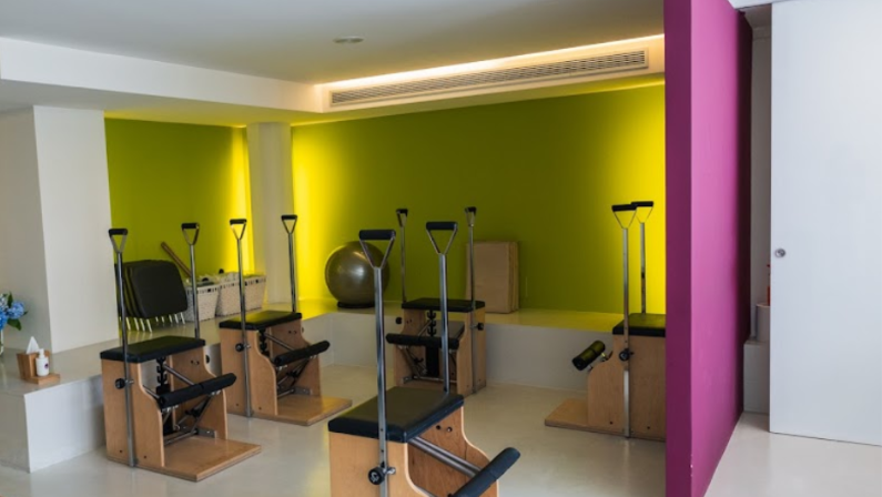 Foto del interior del gimnasio Pilates Santiago