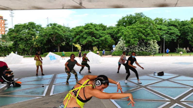 Foto de entrenamiento del gimnasio Silentfitness Valencia
