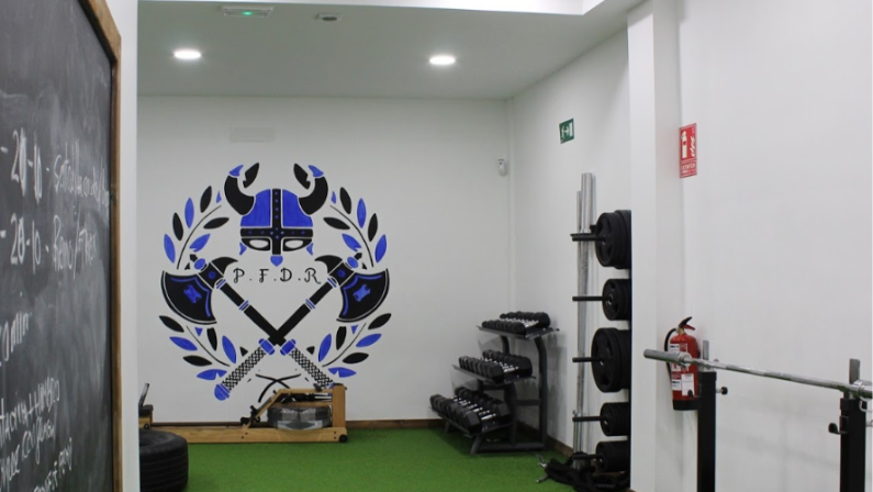 Foto del interior del gimnasio Viking Centro