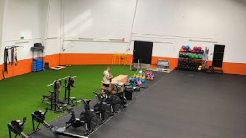 Foto del interior del gimnasio WOD Training