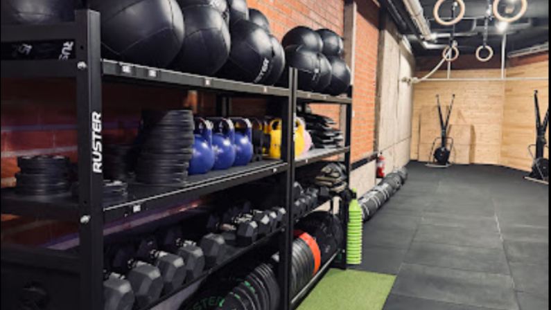 Foto del interior del gimnasio CrossFit GERAK