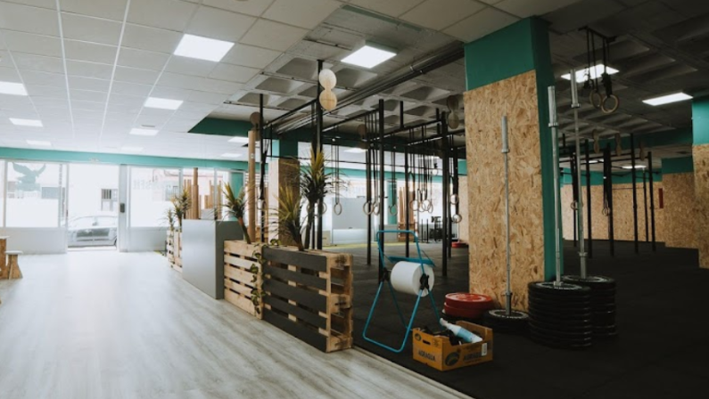 Foto del interior del gimnasio Crossfit Anivia