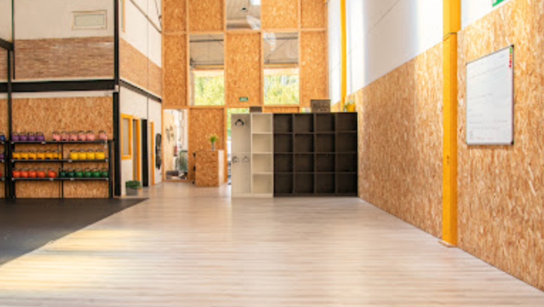 Foto del interior del gimnasio Iraun Gasteiz