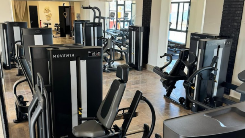 Foto del interior del gimnasio Marina Fitness Club Denia