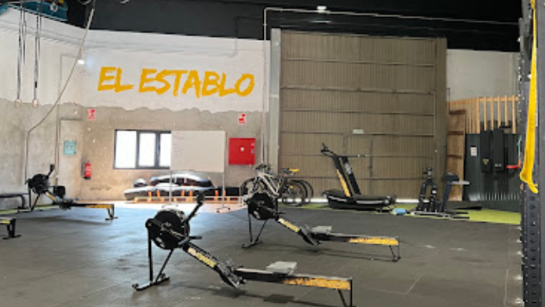 Foto del interior del gimnasio STL CrossFit
