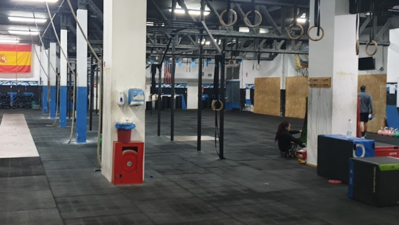 Foto del interior del gimnasio TRIBOO Elx Crossfit