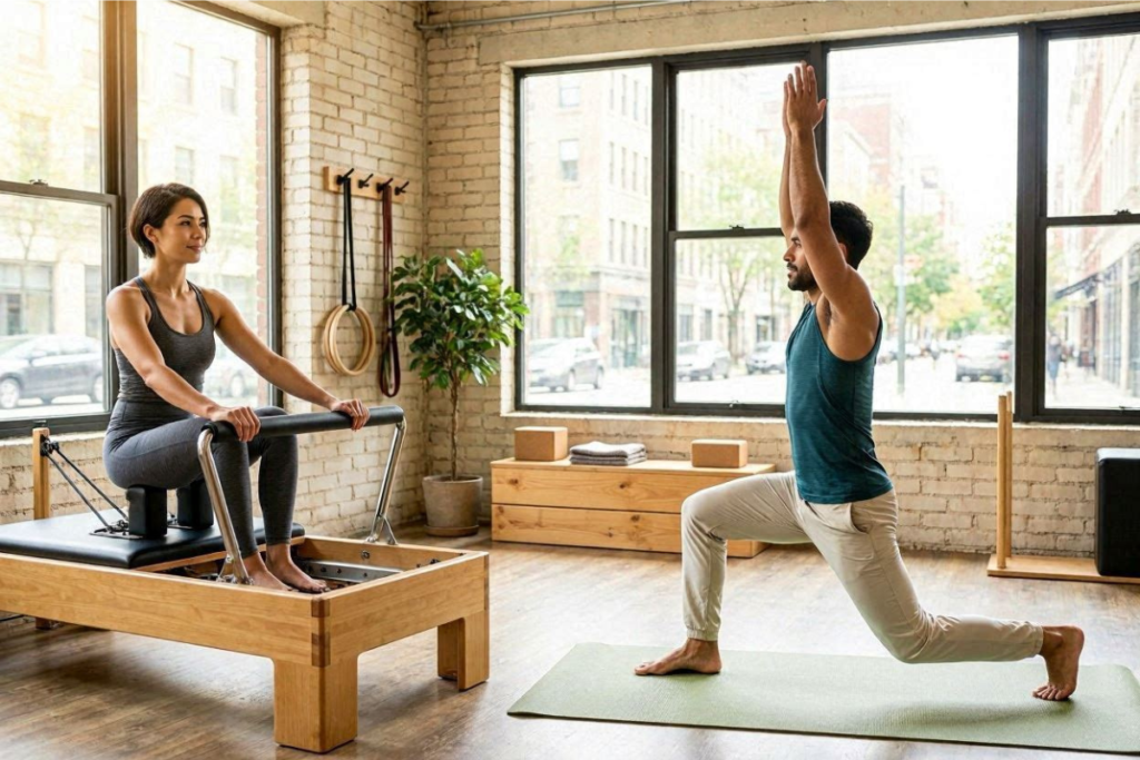 Pilates vs yoga: en qué se diferencian
